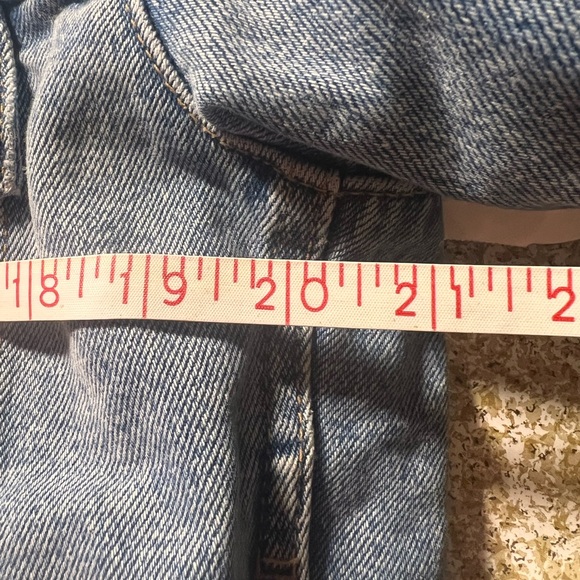 Zara Denim Jacket with faux shearling lining - Picture 10 of 10